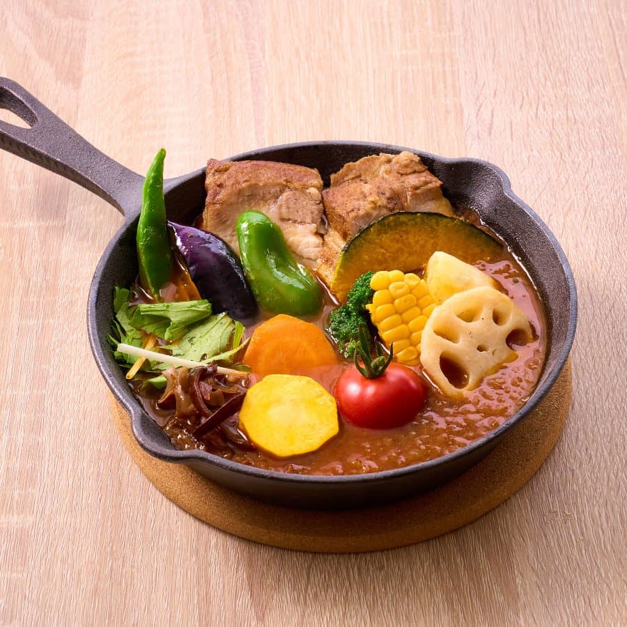 神トマト豚の角煮スープカレー
